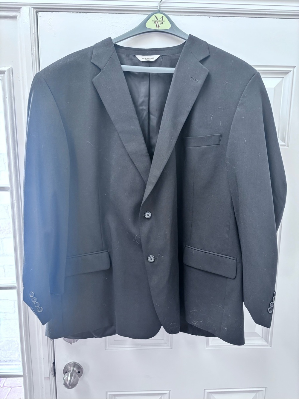 Pronto Uomo Black Two-Button Men's Blazer